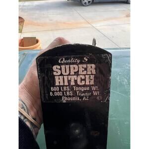 Super Hitch With 2 Inch Ball